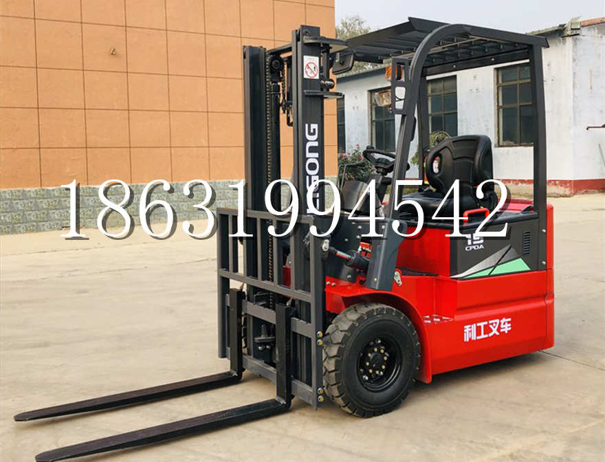 千山区电动叉车三轮叉车电动堆高机全电动2吨半电动叉车电动叉车新能源叉车价格